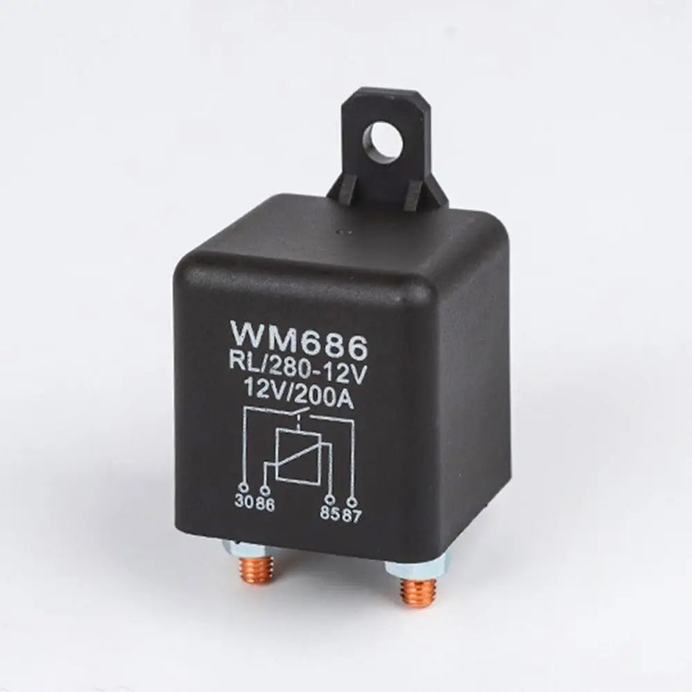 12V 24V High Current Car Relay 100A 200A Silver Alloy Power Switch Automotive Relay Switch Axl