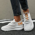Women's Platform Sneakers – Breathable Mesh Walking Shoes Platform Sneakers Axl 40 White