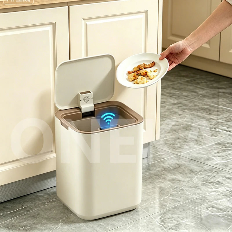 22L Smart Sensor Trash Can with Bag Retainer | Kitchen & Bath Smart Sensor Bin Axl