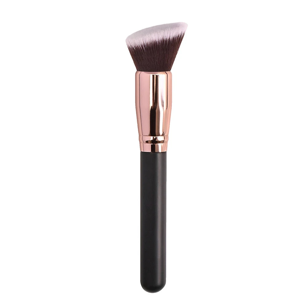 10-Pack Vegan Blush Contour Foundation Makeup Brushes Wholesale Makeup Brush Set Axl 03