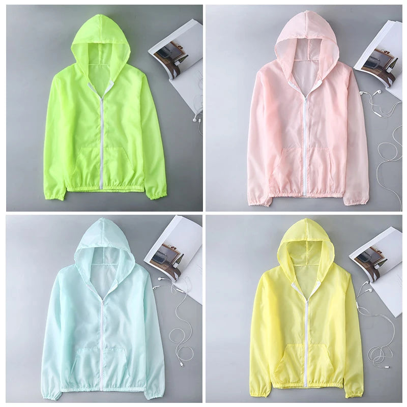 Women's Anti-UV Sun Protection Jacket – Quick Dry Windbreaker Sun Protection Jacket Axl