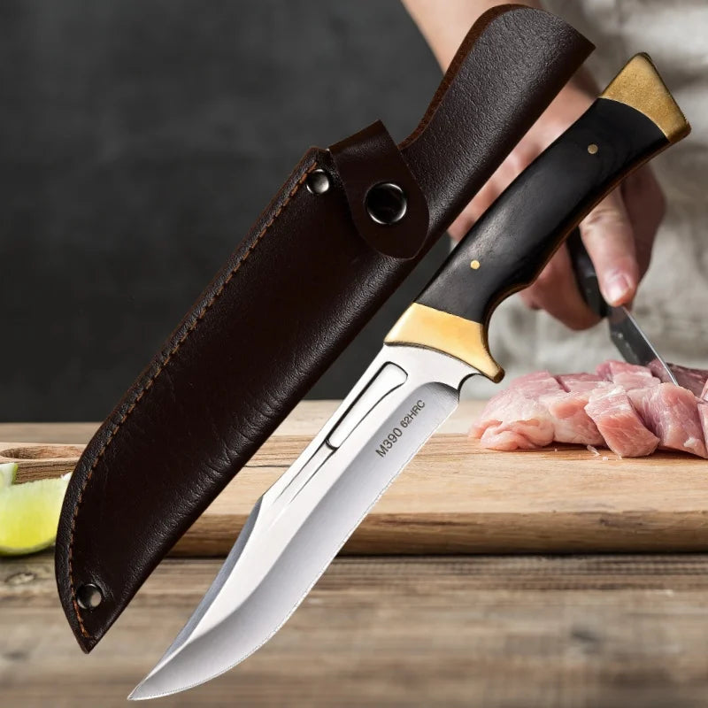 Hand-Forged Boning Knife – 8cr15 Steel & Ebony Handle 24.7cm Boning Kitchen Knife Axl