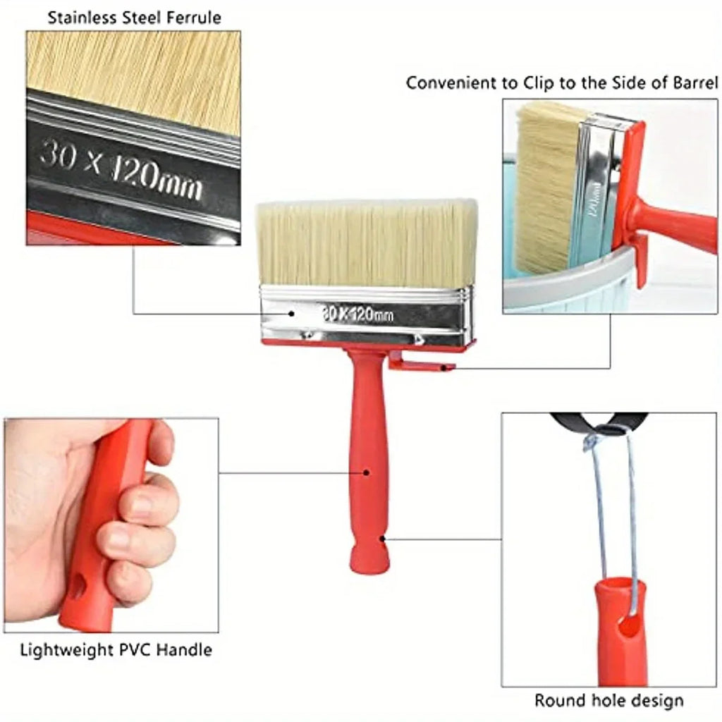Large Paint Brush for Walls, Doors, Floors & Wood Paint Brush Axl