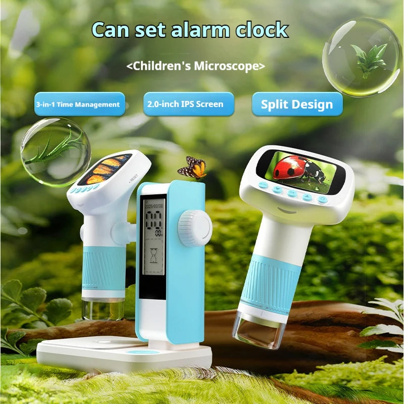 Children's HD Microscope Science Kit – 500x Educational Toy Educational Microscope Kit Axl