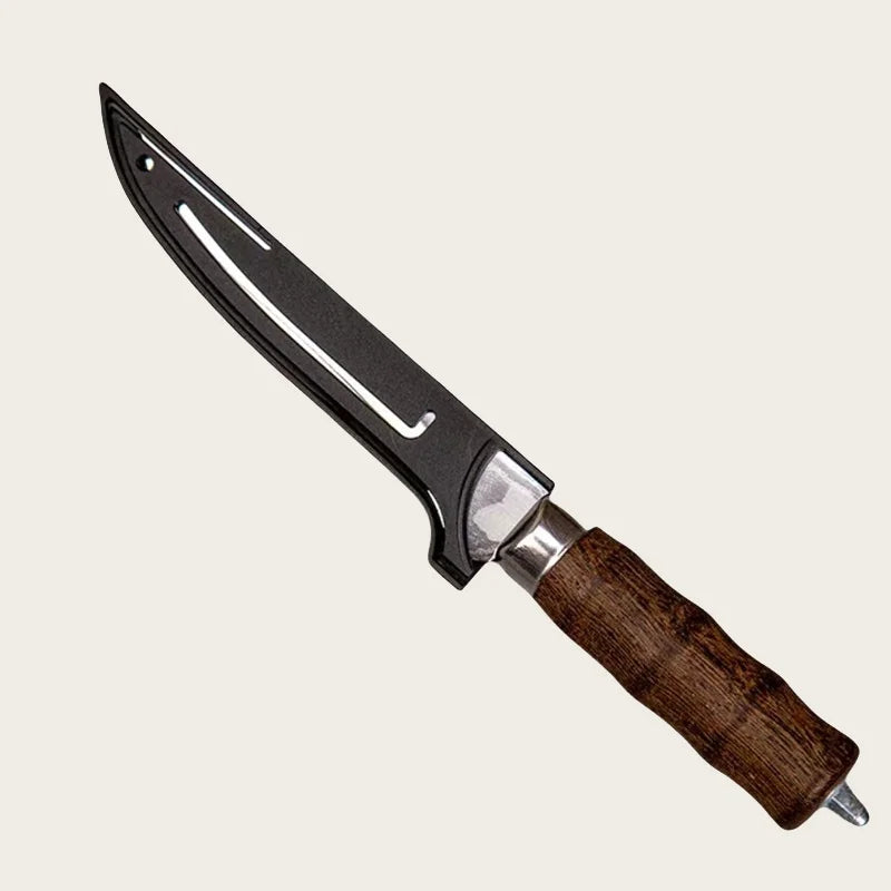 Damascus Steel Boning Knife – 26cm Chef Knife Wooden Handle Damascus Chef Knife Axl 1pcs