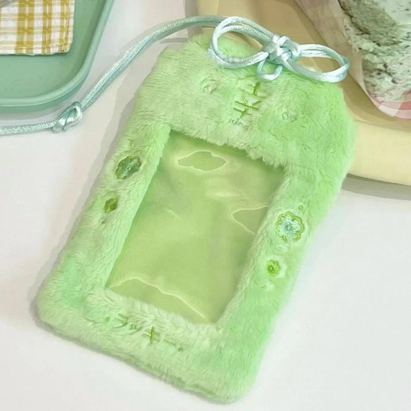 Cherry Blossom Card Holder – Cute Floral ID & Bus Card Sleeve Card Holder Sleeve Axl A1