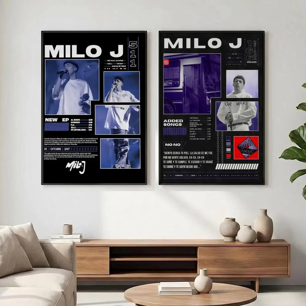 Milo J HD Art Poster – Waterproof Sticky Wall Decor Wall Art Poster Axl
