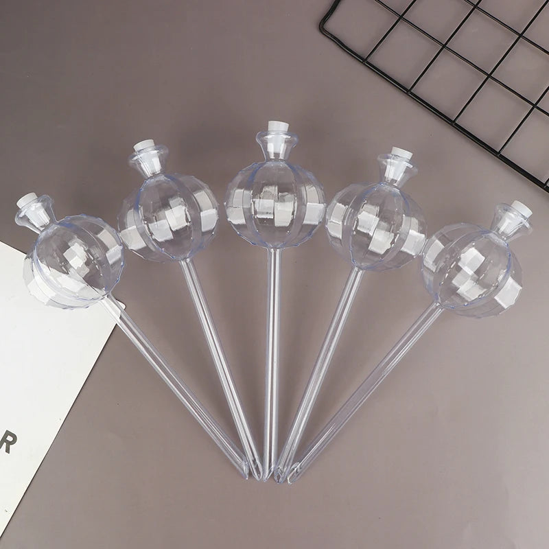 Cartoon Self-Watering Spikes for Indoor Plants – 2/5 Pack Self-Watering Spike Axl 5Pcs Transparent