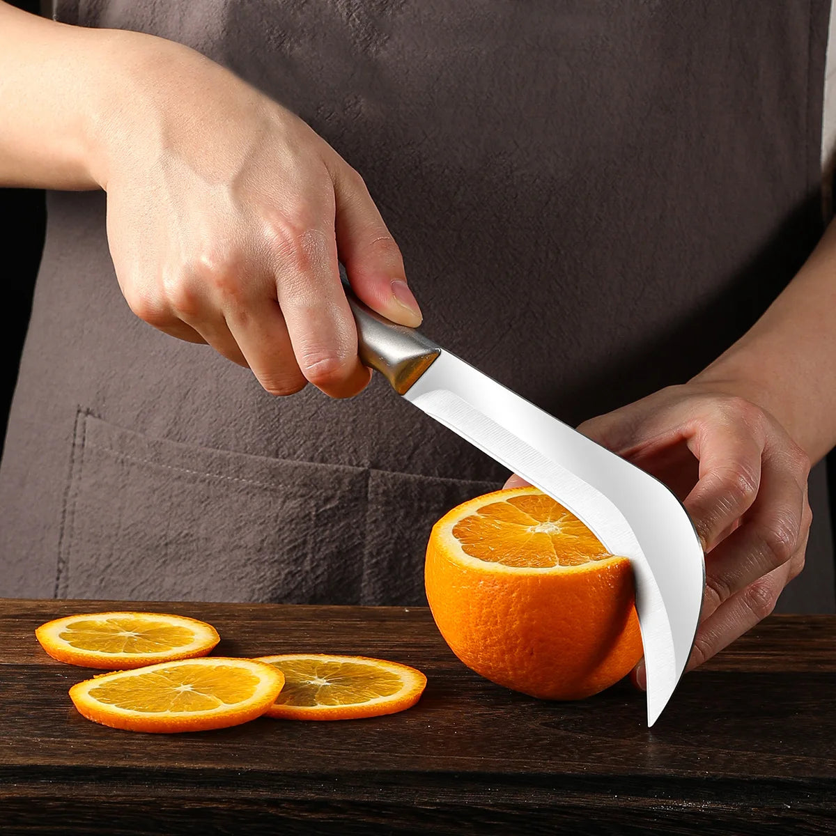 Stainless Steel Pineapple & Sugar Cane Peeler Paring Knife Kitchen Paring Knife Axl