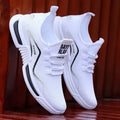 Men's Breathable Platform Sneakers – Non-Slip Outdoor Tennis Shoes Platform Sneakers Axl WHITE 39