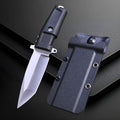FL FLYWOD D2 Steel Fixed Blade Jungle Knife with Sheath Fixed Blade Knife Axl KINFE China Mainland
