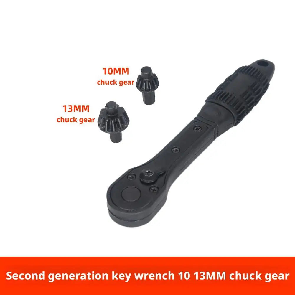 2-in-1 Drill Chuck Key Ratchet Wrench | 5-in-1 Hand Tool Ratchet Wrench Tool Axl I