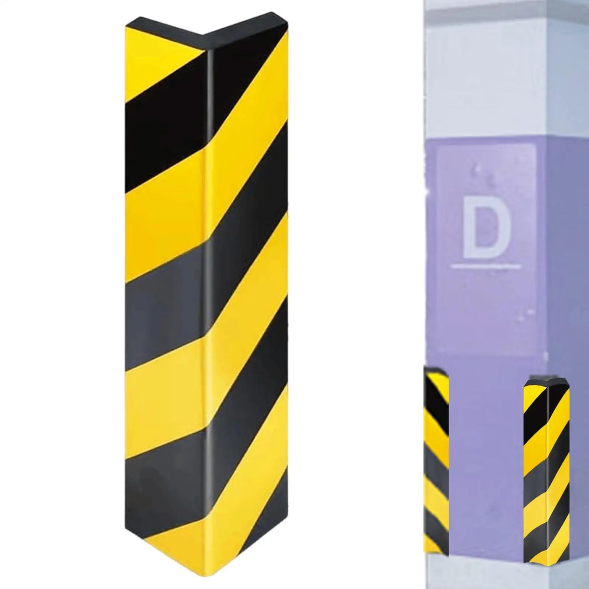 Reflective Garage Wall Bumper – Self-Adhesive Foam Protector Wall Edge Protector Axl