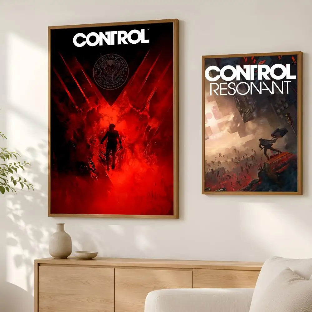 Game Controller Self-Stick Wall Poster – HD Waterproof Decor Wall Art Poster Axl