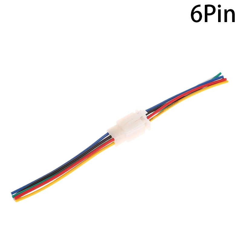 2.8MM Automotive Wire Connector Kit – 2P 3P 4P 6P 9P Plugs Electrical Connector Kit Axl 6Pin