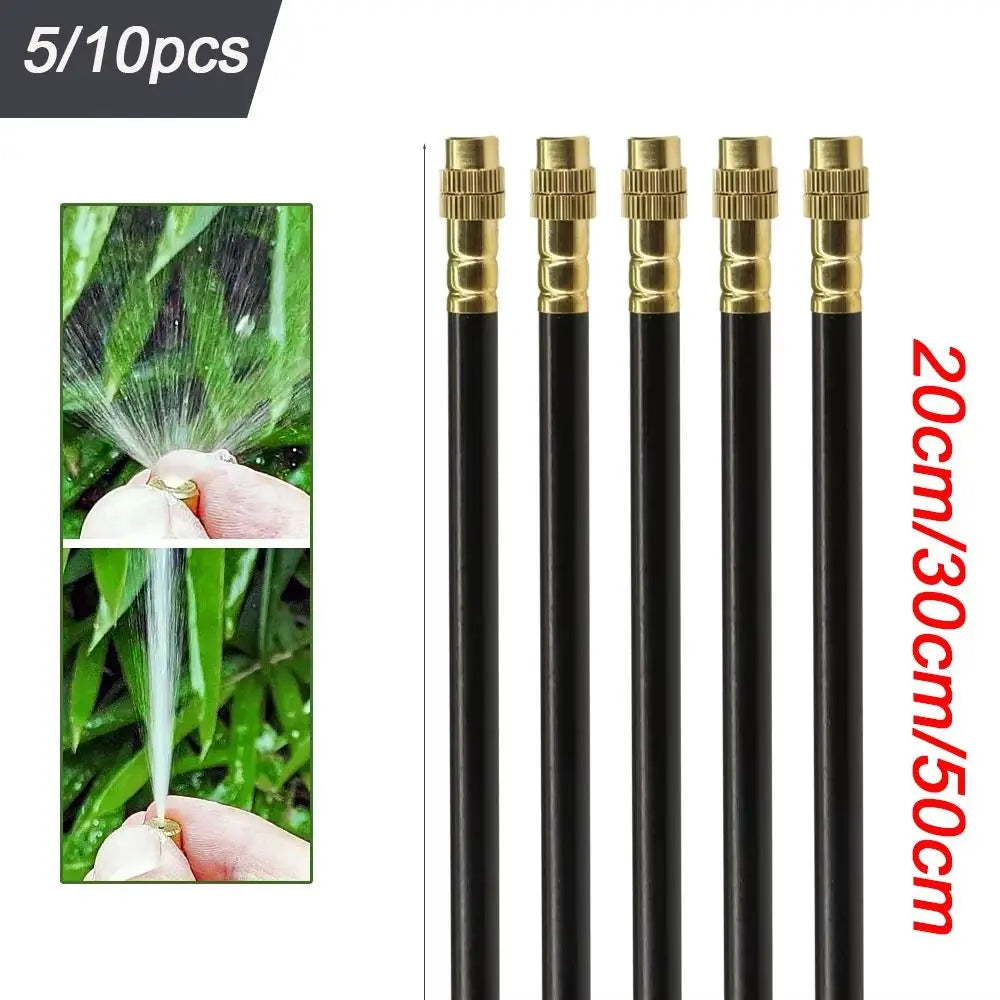 360° Brass Misting Nozzle 8mm – Adjustable Garden Sprayer Misting Nozzle Axl