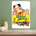 Bikini Beach Classic Movie Metal Poster Sign | Retro Wall Decor Metal Wall Sign Axl aluminum sign aluminum 20x30cm