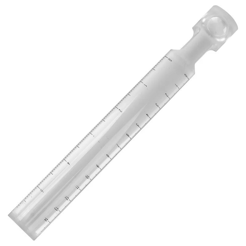10X Handheld Magnifying Glass with Ruler – HD Acrylic Loupe Handheld Magnifier Axl