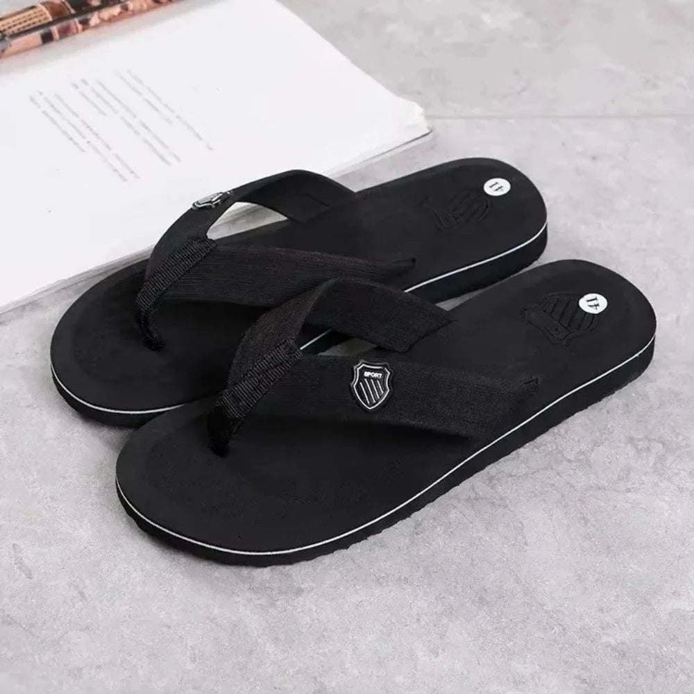 Men's EVA Flip Flops – Soft Sole Beach Sandals & Slippers Men's Flip Flops Axl