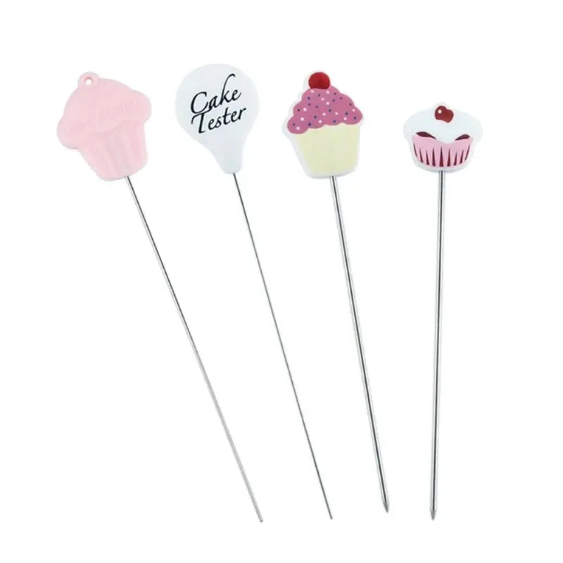 Stainless Steel Cake Tester Needle with Heat-Safe Handle Cake Tester Needle Axl