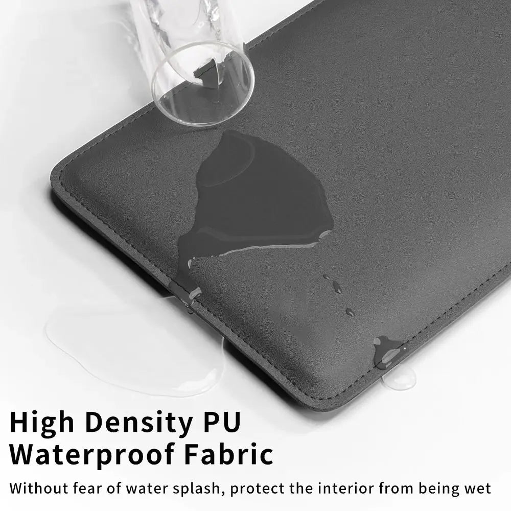 Ultra Thin PU Leather Laptop Sleeve 13–16 Inch Notebook Bag Laptop Sleeve Case Axl
