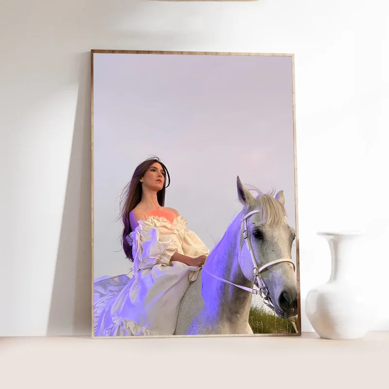 Weyes Blood Music Poster – Waterproof Self-Adhesive Wall Art Wall Art Poster Axl z10 50x70cm No Frame