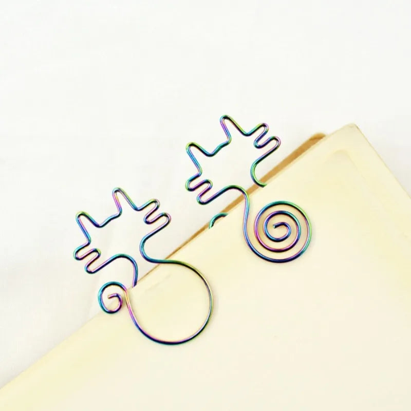 Metal Cat Bookmarks & Paper Clips – Cute Stationery School Metal Bookmark Clips Axl