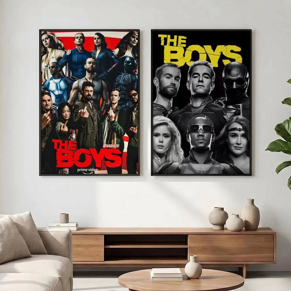 B-Boys TV Series HD Poster – Waterproof Adhesive Wall Art Wall Art Poster Axl