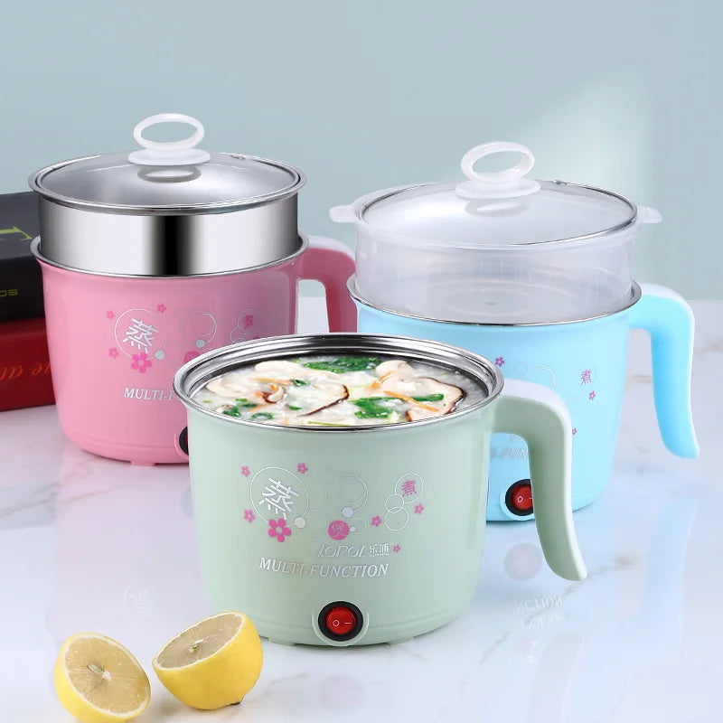 BALASHOV 1.8L Mini Electric Hot Pot & Rice Cooker for 1–2 People Electric Hot Pot Cooker Axl