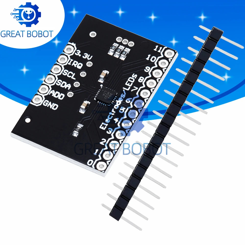 MPR121 Capacitive Touch Sensor Module – I2C Arduino Keyboard Touch Sensor Module Axl Default Title