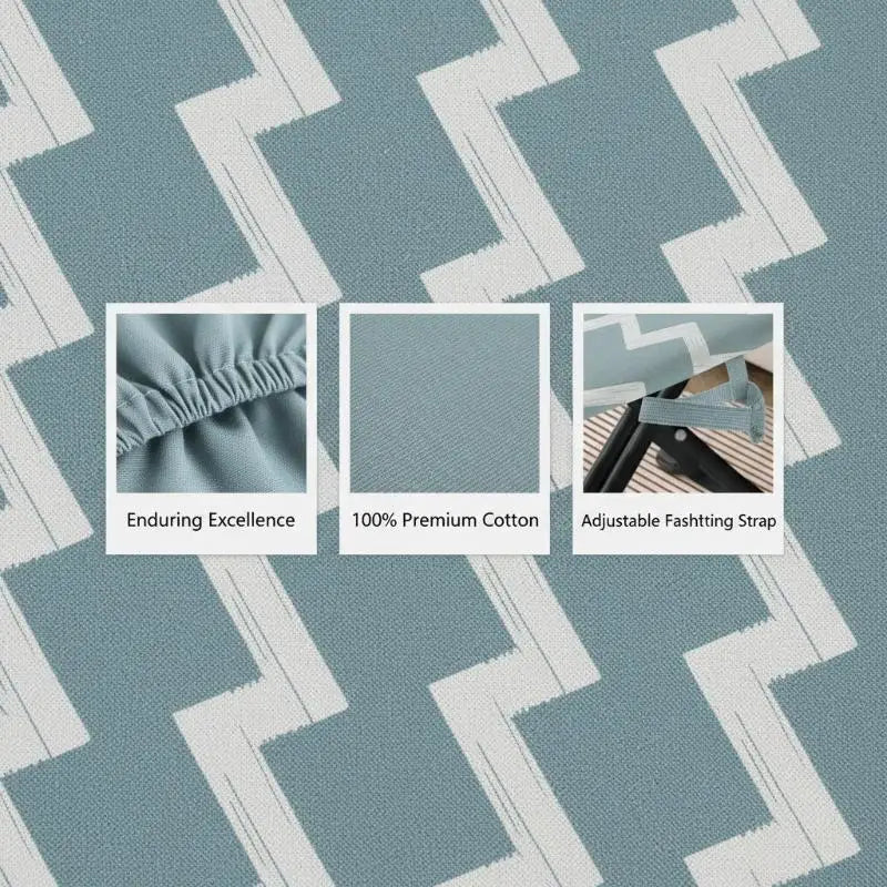 Thick 2mm Heat-Resistant Ironing Board Cover Pad 43x110cm Ironing Board Cover Axl