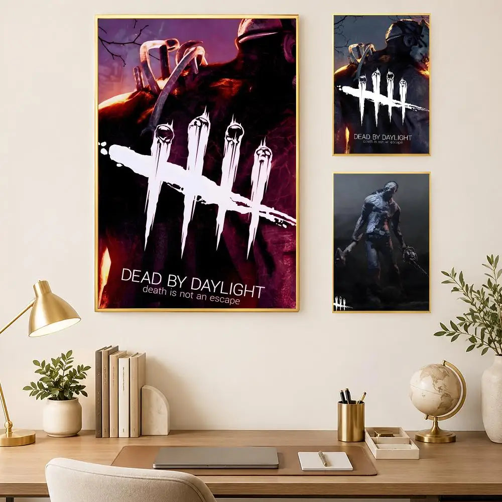 Dead by Daylight Wall Poster – Self-Stick HD Waterproof Decor Gaming Wall Poster Axl