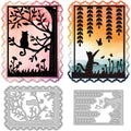 Cat Frame Metal Cutting Dies – Scrapbooking & Card Making Craft Cutting Dies Axl AECH04-18766