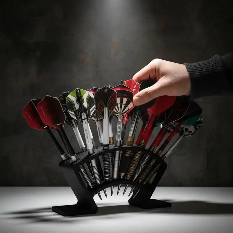 27-Slot Dart Cabinet Holder – Dart Storage Organizer for Players Dart Storage Holder Axl