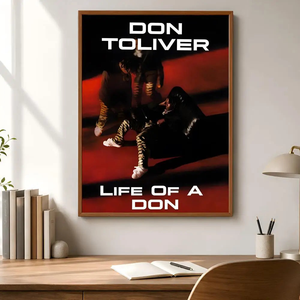 Don Toliver Waterproof PVC Wall Poster – Peel & Stick HD Art Wall Art Poster Axl