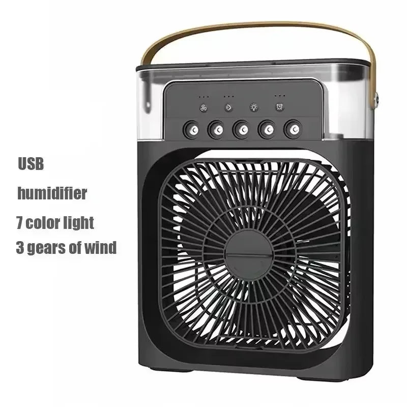 Wireless Portable Electric Fan – Desktop, Wall & Ceiling Use Portable Electric Fan Axl black