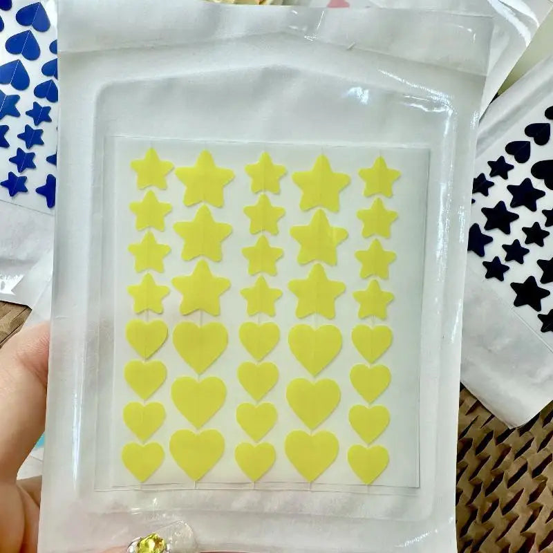 36-Pc Star Hydrocolloid Blemish Patches – Invisible Acne Cover Blemish Patches Axl A12
