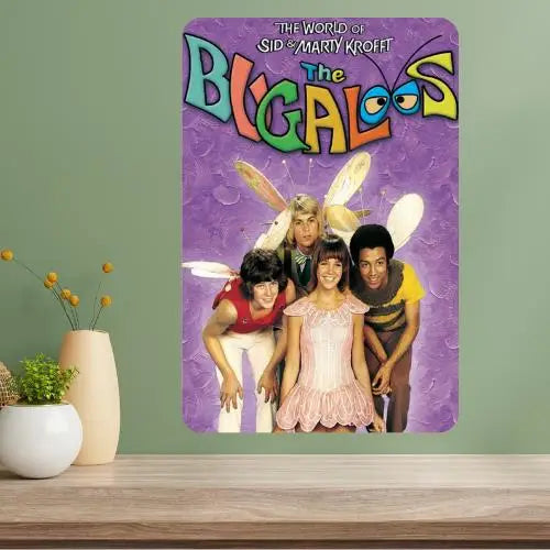 Bugaloos Classic TV Show Vintage Metal Poster Sign Metal Wall Sign Axl aluminum sign aluminum 20x30cm