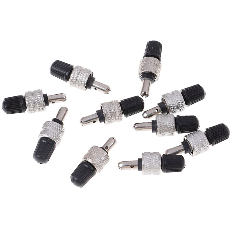 10-Pack Bike Tire Valve Core Replacement – Copper Tire Valve Core Kit Axl