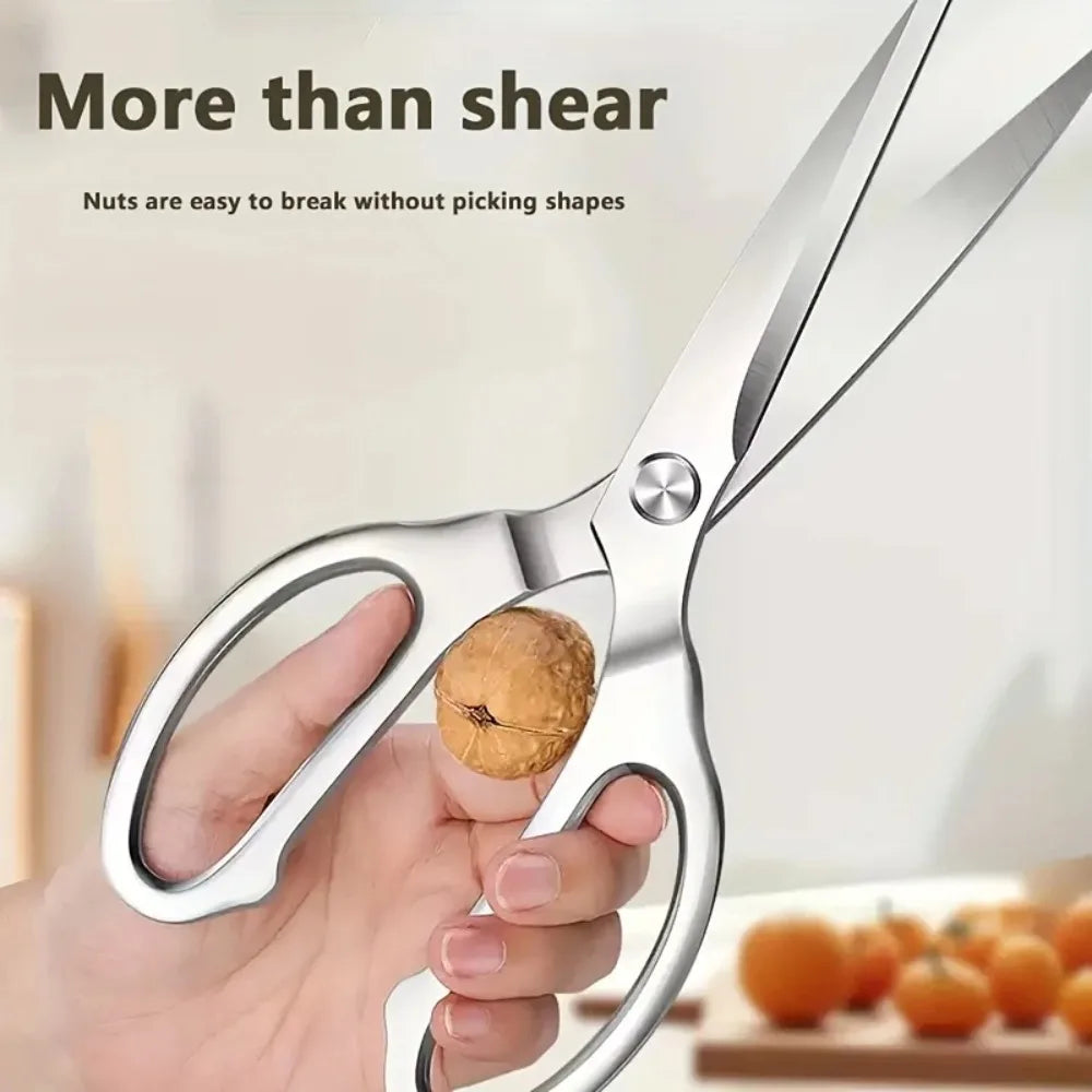 Heavy-Duty Kitchen Scissors & Peeler Set | Stainless Steel 2pc Kitchen Scissors Set Axl