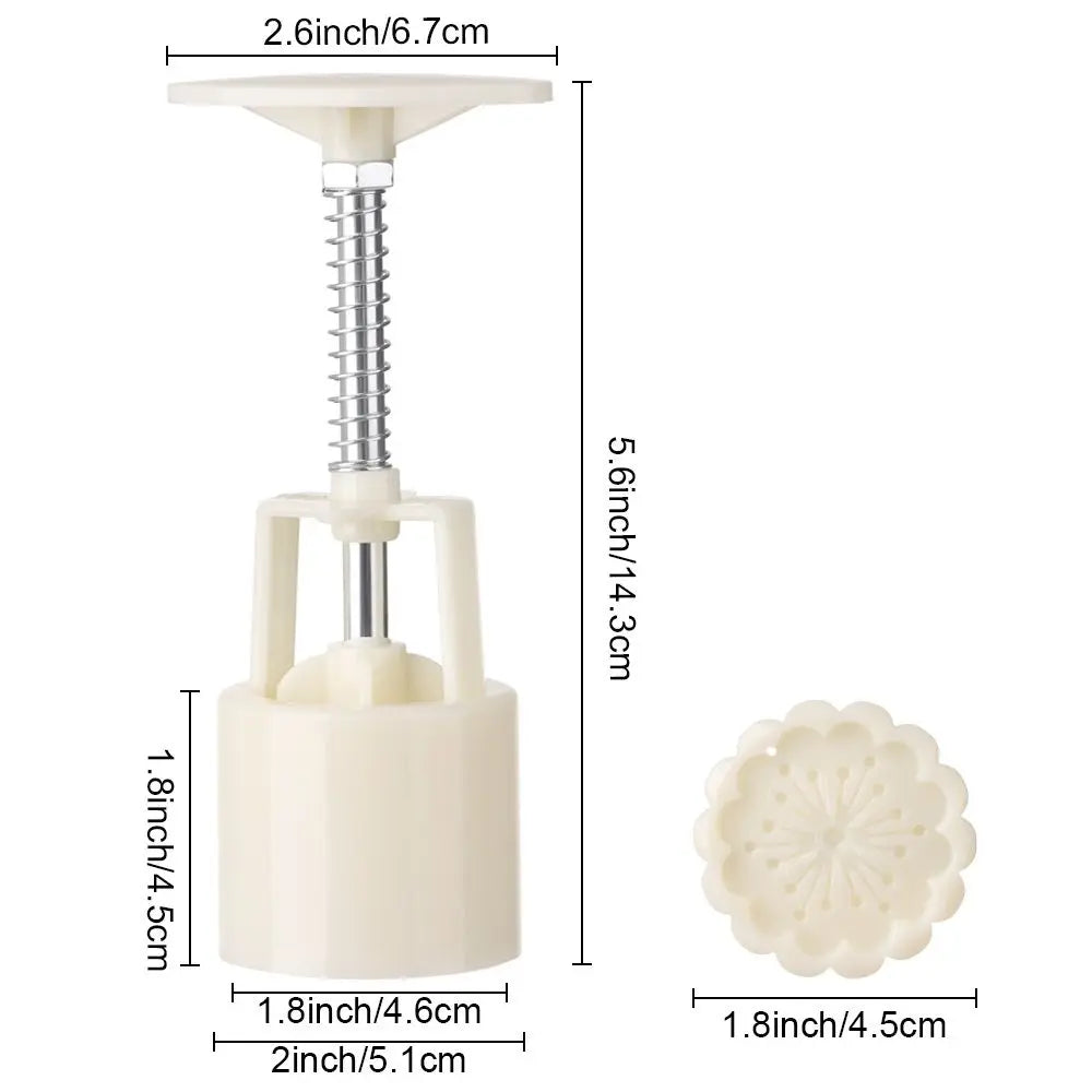 Mooncake Mold – Sakura Flower Stamp & Fondant Cake Tool Baking Mold Axl