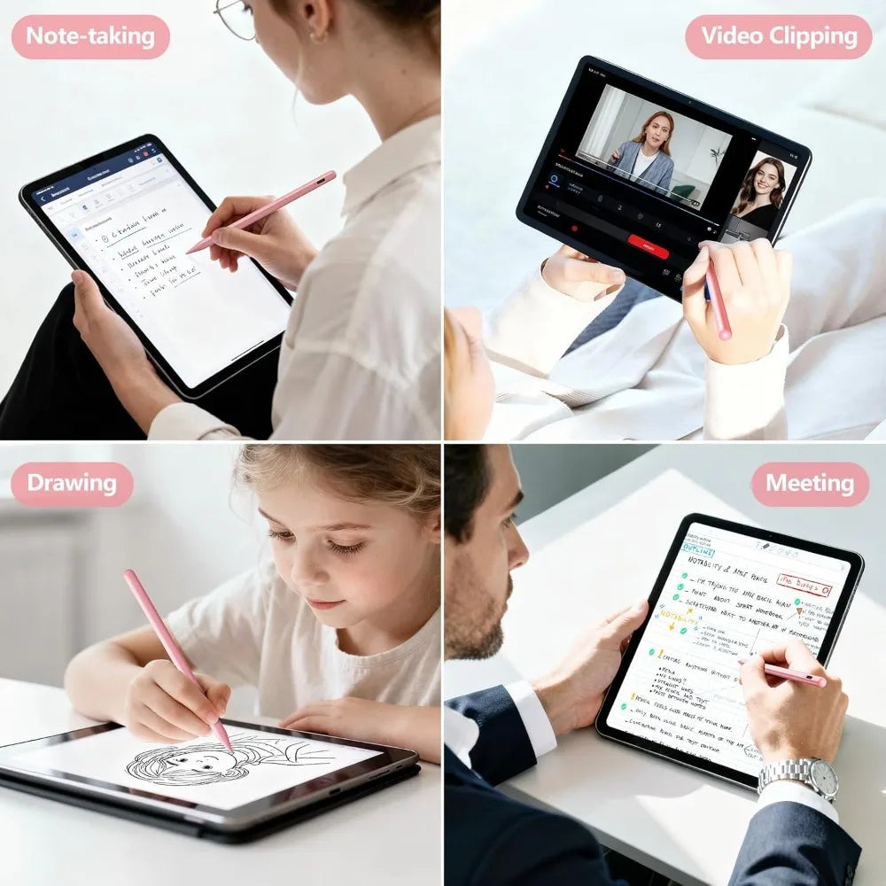 FZOLZO iPad Stylus Pen 2018–2026 | Palm Rejection & Magnetic iPad Stylus Pen Axl