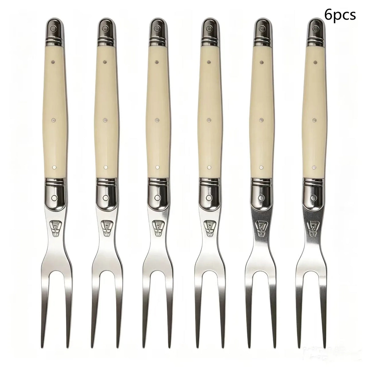Laguiole Cutlery Set 4–24pc | Ivory Handle Stainless Steel Flatware Cutlery Set Axl 6pcs fruit fork China Mainland