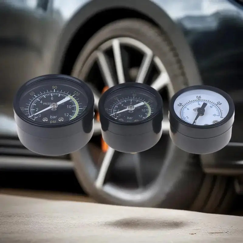 Air Compressor Pressure Gauge 0-10/0-12/0-25 Bar | DIY Tool Pressure Gauge Axl