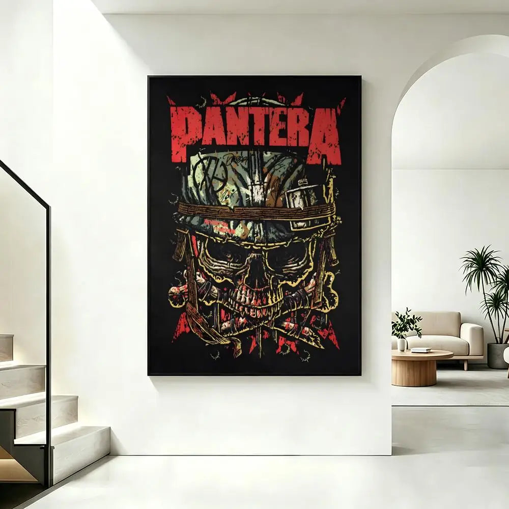 Pantera Band Poster – HD Waterproof Wall Art Print Wall Art Poster Axl