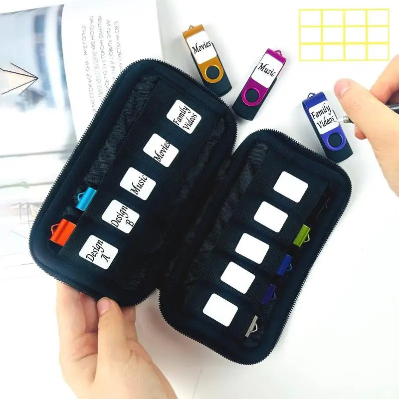 USB Flash Drive Storage Bag | Electronic Accessories Organizer Electronics Organizer Bag Axl