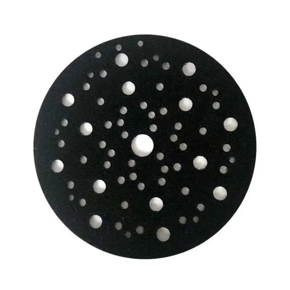 6" 150mm 70-Hole Soft Sponge Interface Pad | Hook & Loop Sander Orbital Sander Pad Axl
