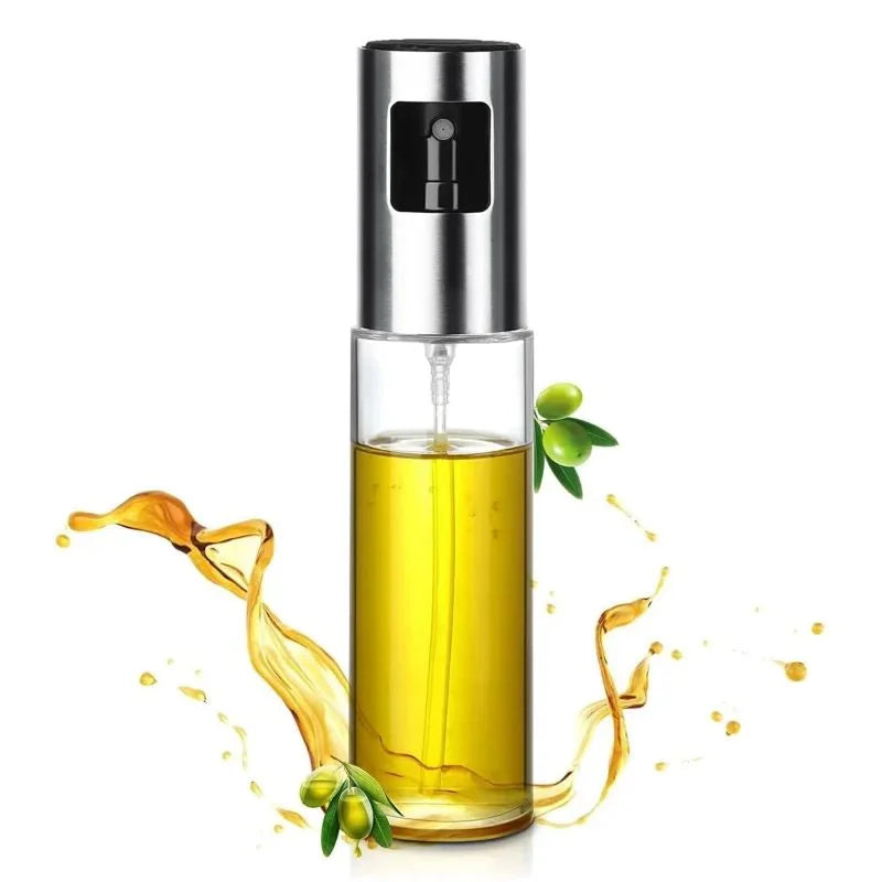 100ml Stainless Steel Glass Oil Spray Dispenser – Air Fryer Oil Spray Dispenser Axl 100ml