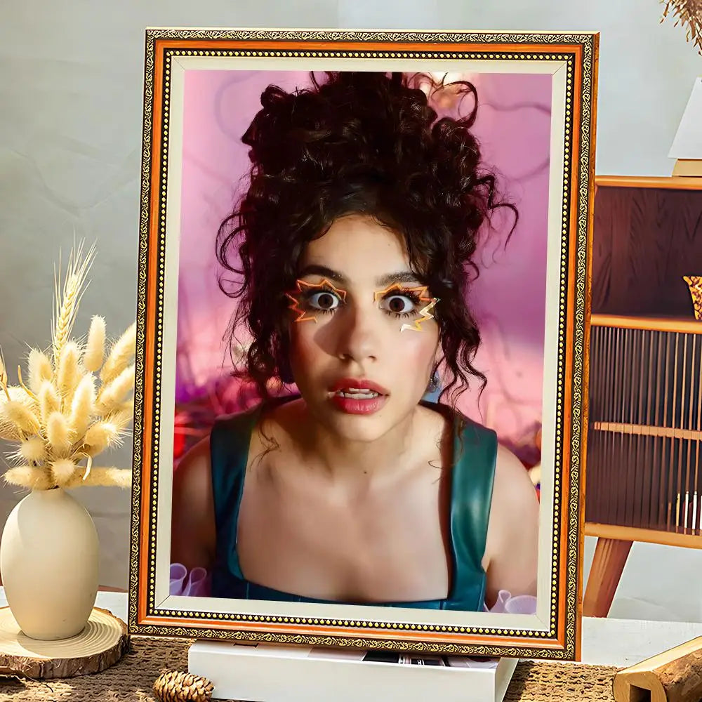 Alessia Cara HD Wall Poster – Self-Adhesive Waterproof PVC Music Wall Poster Axl White7 40X50cmNoframe