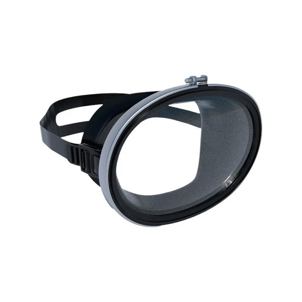 Tempered Glass Diving Mask – Anti-Fog Snorkeling Goggles Diving Snorkel Mask Axl Black